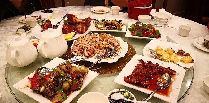 Seafood Palace Restaurant interior